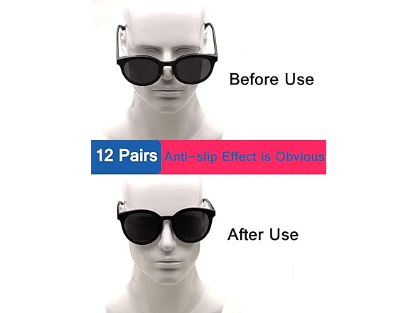 Junsika Eyeglass Nose Pads Soft Silicone