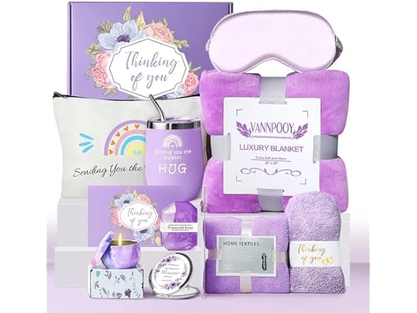 VANNPOOY Gift Basket for Women Self Care