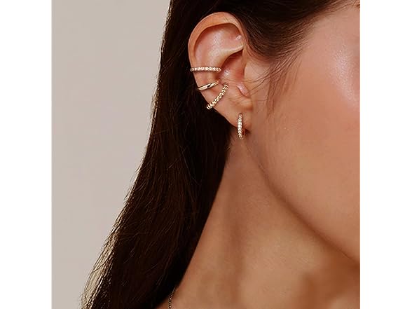 Sora Tuki Ear Cuffs -Non Piercing