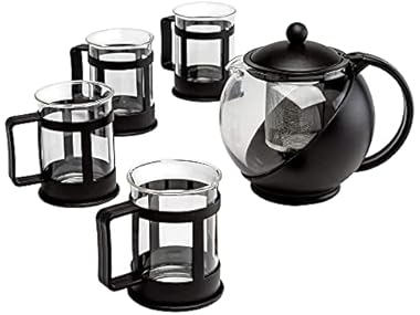 $12.99, Was $24.99, 48% Off! Primula Half Moon Teapot Set 40oz dealfomo