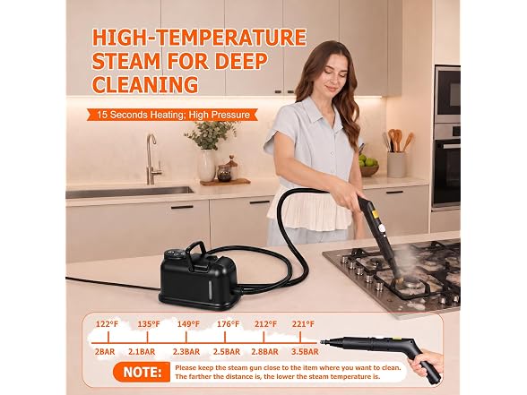 Teylne Handheld Steam Cleaner