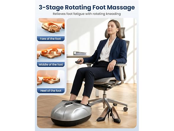 Fsa Shiatsu Foot Massager With Heat