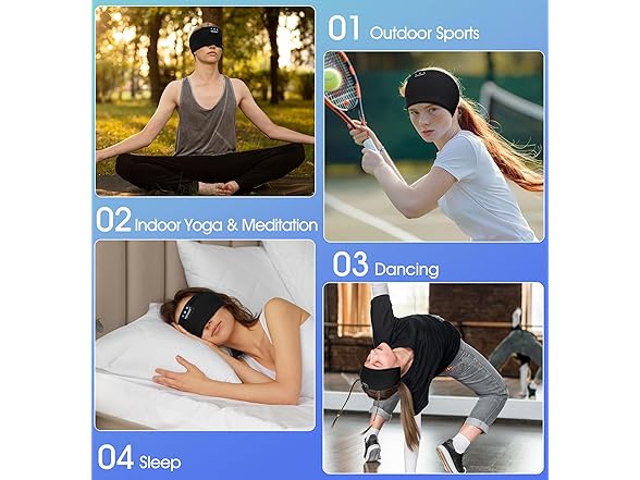 TOPOINT BT5.4 Sleep Headband Earphones