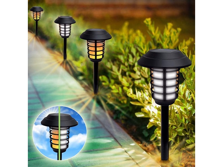 Bell + Howell NB-7539 1-Pack Multi-PK Solar Pathway Lights 
