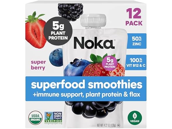 Noka Noka Organic Superfood Fruit Smoothie Po
