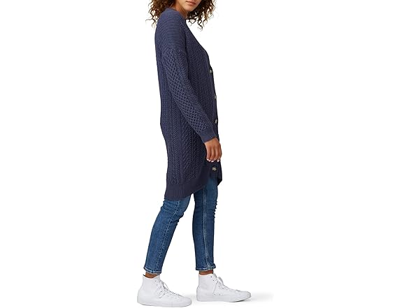Rent The Runway Blue Cable Cardigan (XS)