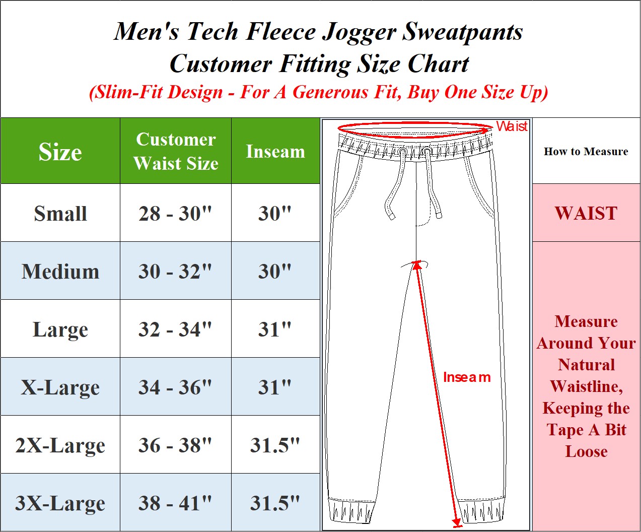 3Pk Mens Tech Fleece Jogger Pants (S-3XL) - Gallery 13