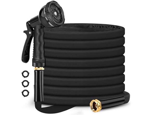 CXEZSIK Garden Hose Non-Expanding - 100ft