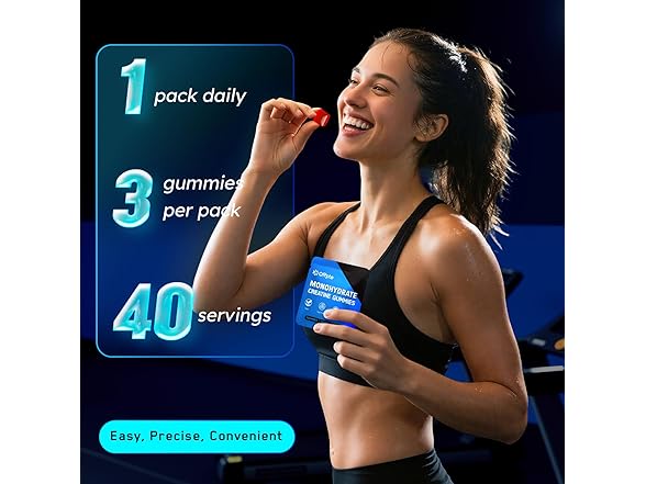 OFFPTE Creatine Monohydrate Gummies 8000mg