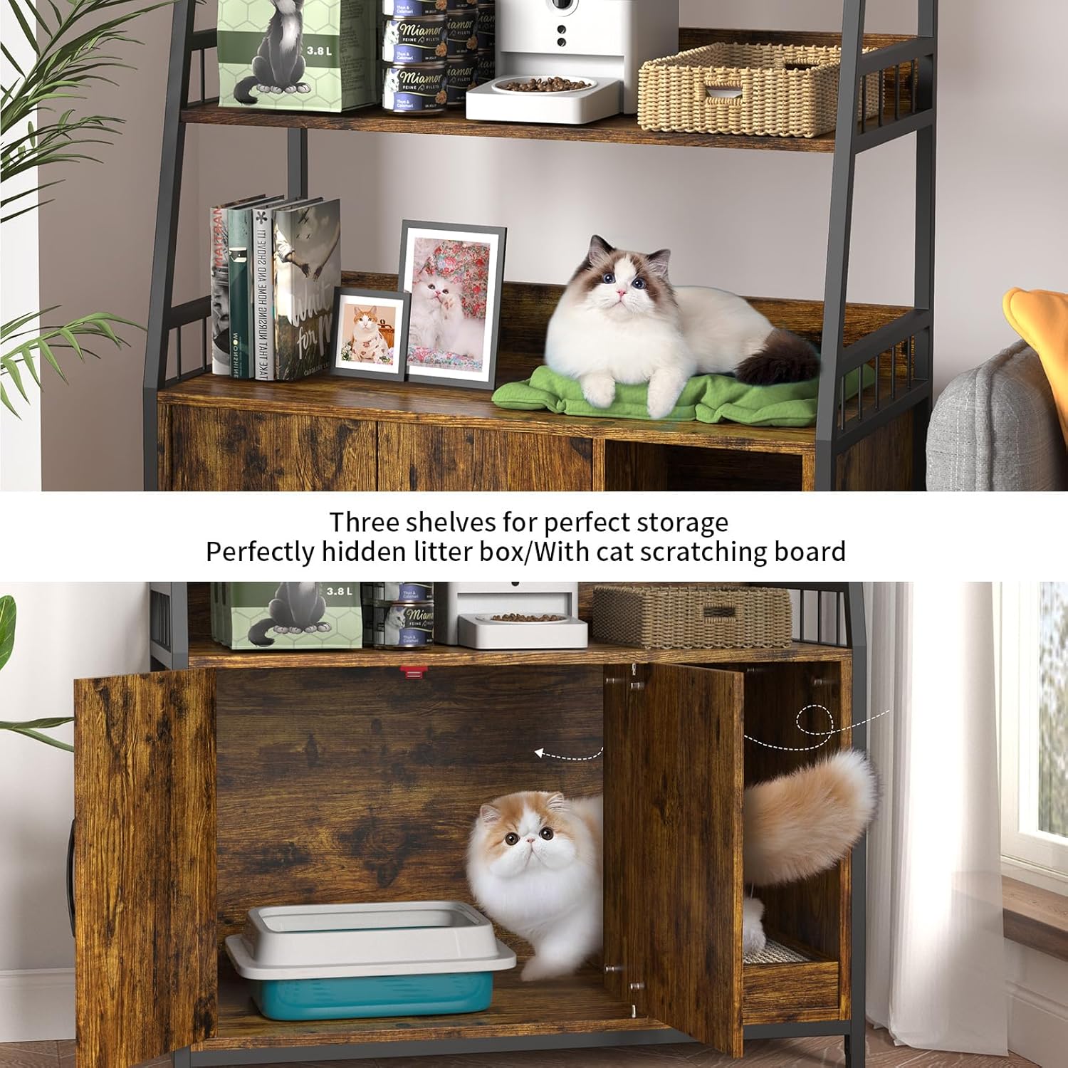 Easycom Cat Litter Box Furniture - Gallery 12