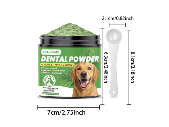 Dog Dental Powder - Tartar - 5.29 oz