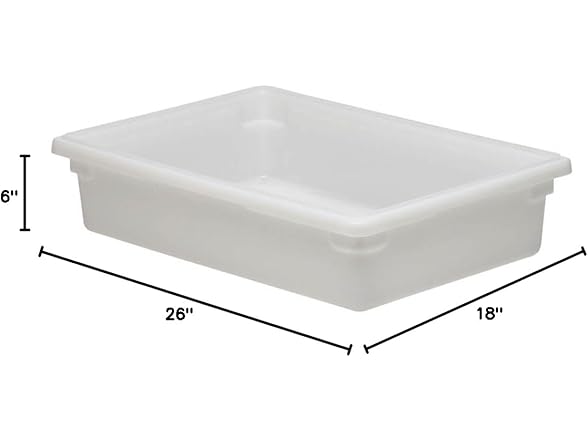 Cambro 18266P148, 8.75 Gal White Polycar