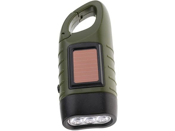 barenx Hand Cranking Rechargeable Flashlight