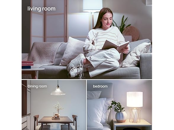 Consciot A19 LED Light Bulb,60W 24pk