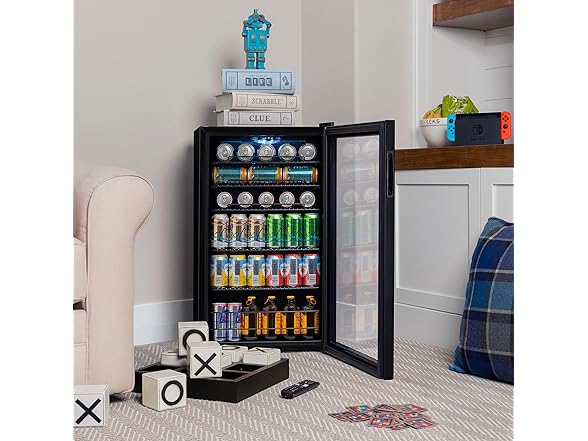 Newair Freestanding Beverage Fridge - 126 Cans