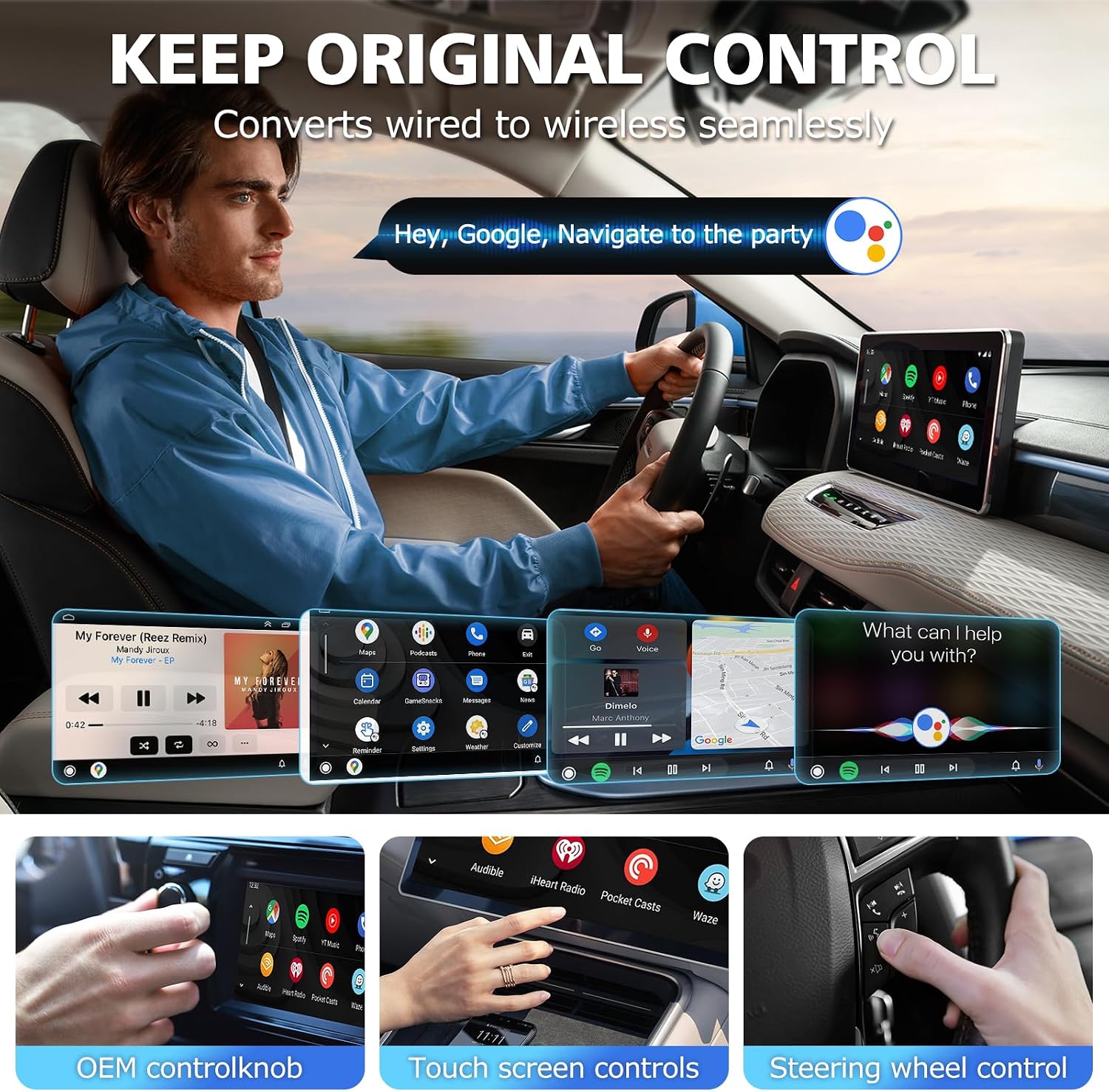 Wireless Android Auto Car Adapter - Gallery 10