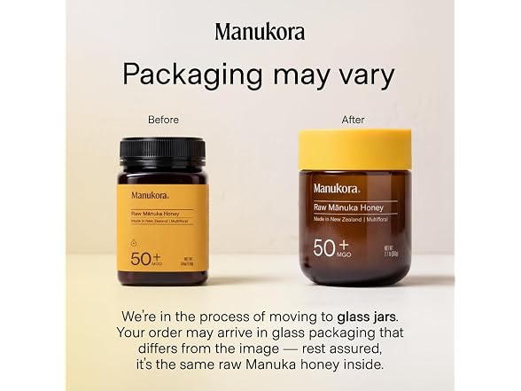 Manukora Raw Manuka Honey MGO 50+, New Zealand