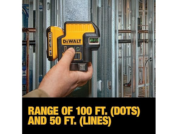 DEWALT DW0822LG 12V MAX Laser Level, Cross Line