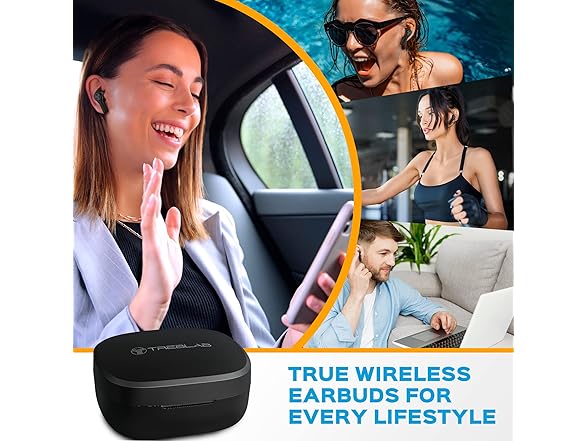 (NEW) Treblab WX8 Wireless Earbuds