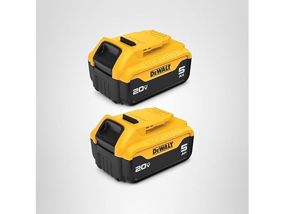 DEWALT DCB205-2 20V MAX XR 5Ah Battery 2pk