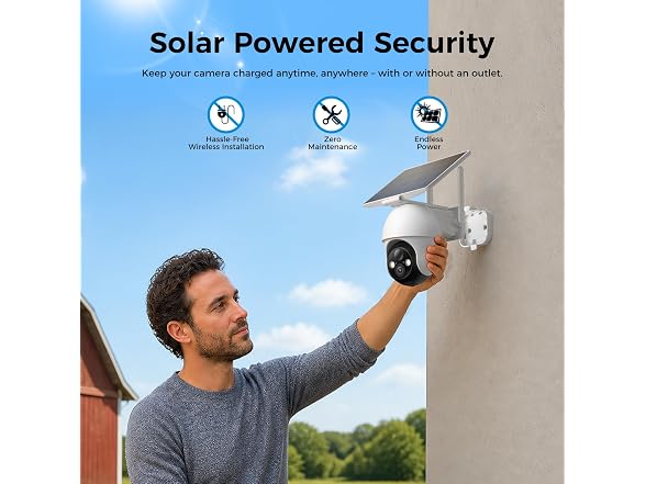 Socheerfull 4G LTE Cellular Solar