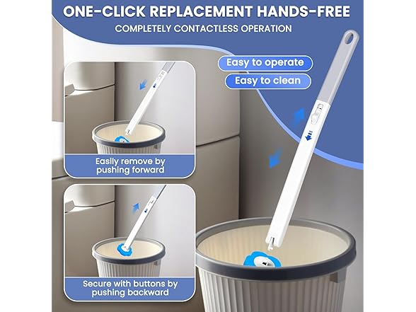 XJDR Toilet Brush Cleaning System