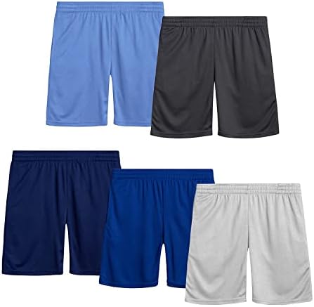 Boys 5PK Performance Mesh Shorts