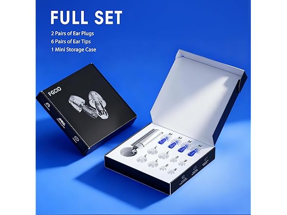 fgcio Noise Reduction Ear Plugs