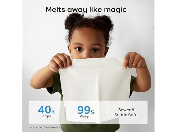 Cloud Max Flushable Wipes