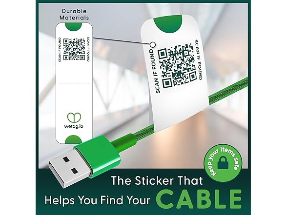 U-NAME-IT Custom QR Code Stickers