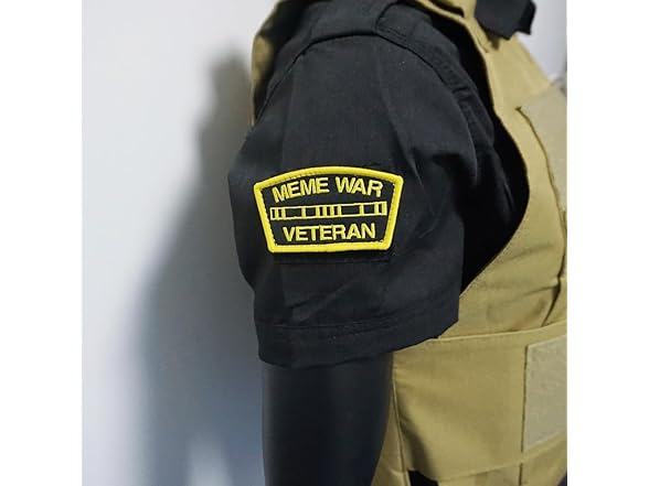 ccrazypatch 2pc Meme WAR Veteran Appliques Patch