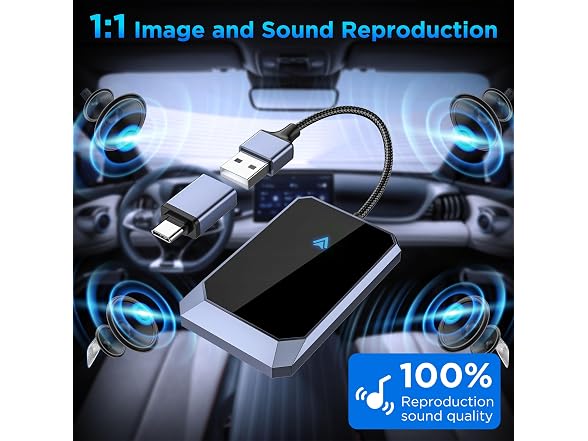 TERUNSOUl Android Auto Wireless Adapter