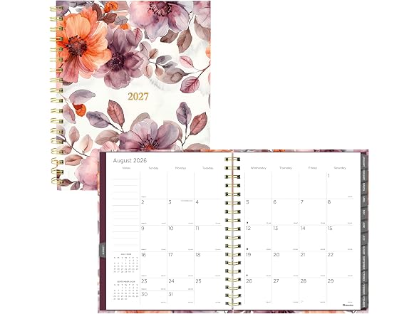 Blueline® 17-Month Monthly Planner