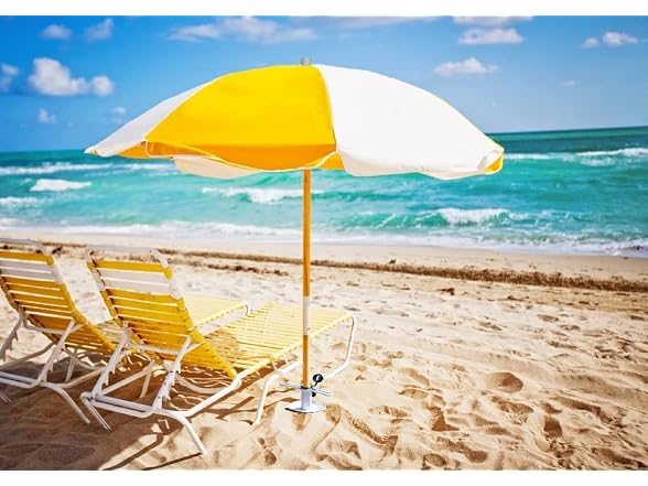 AMMSUN Beach Umbrella Sand Anchor