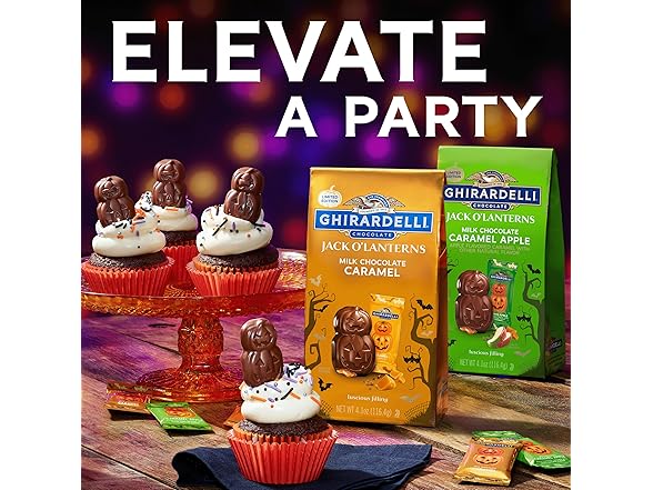 Ghirardelli Milk Choc Caramel Jack OLant