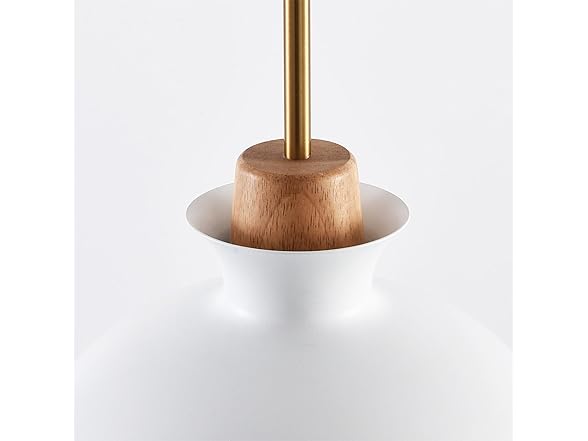 Parrot Uncle 11 Inch Pendant Light Fixture White