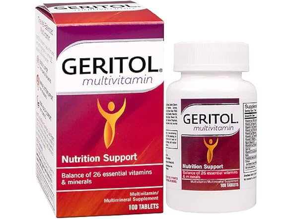 Geritol Multi-Vitamin 100ct Bottle