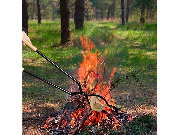 USENIOR Heavy Duty Firewood Tongs