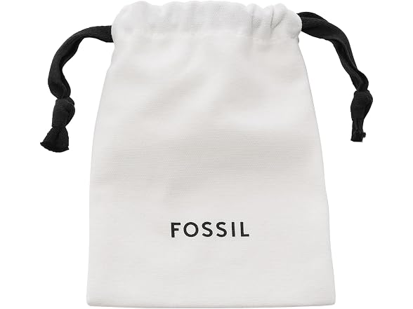 Fossil Women Harlow Interlocking Links Steel Ring