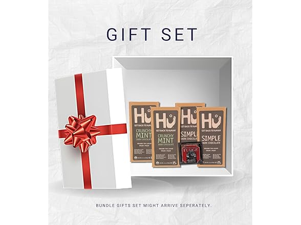 5 Item Set- Hu Chocolate Mint & Simple & Claeys Fudge