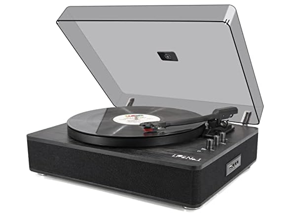 LP&No.1 9-in-1 BT Vinyl Record Player