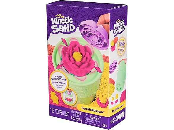 Kinetic Sand, SquishBlossom Blooming Flower