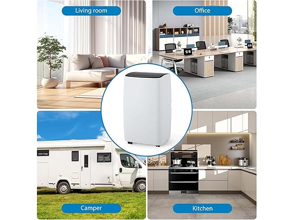 KOKEBREN 12,000 BTU Portable Air Conditioner