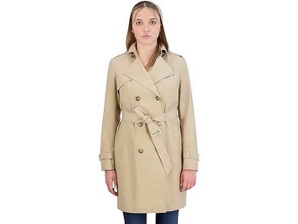 Cole Haan Women's Double Breasted Trench Coat (S, L & XL)
