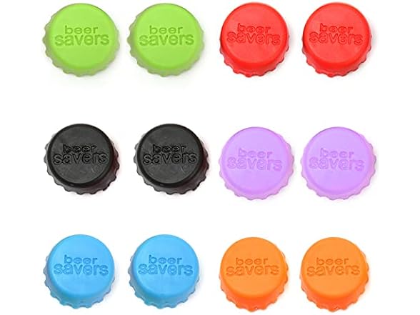 Jipaziy 12 Pcs Reusable Silicone Wine