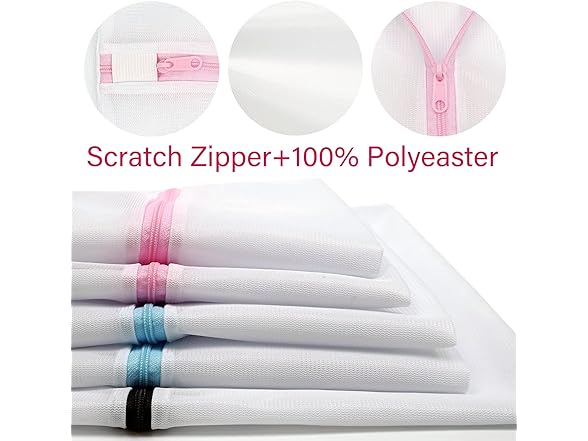 Casaphoria 5Pcs Bra Laundry Bags for Was