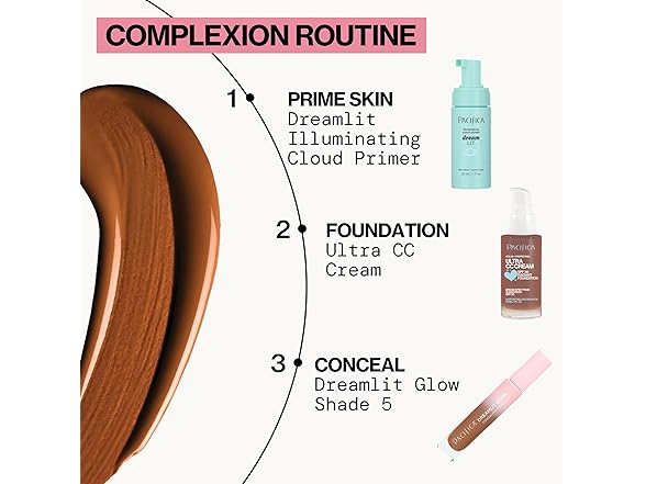 Pacifica Ultra CC Cream Radiant Foundation SPF 17 - Cool-Deep