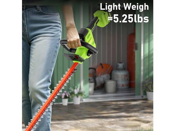 sunchers 22" Cordless Hedge Trimmer