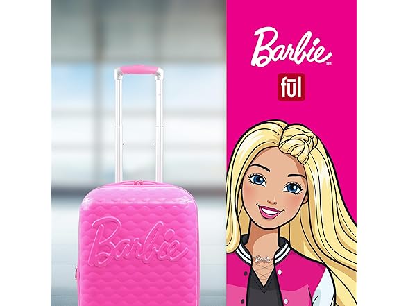 FUL Barbie 22.5 Inch Carry On Luggage