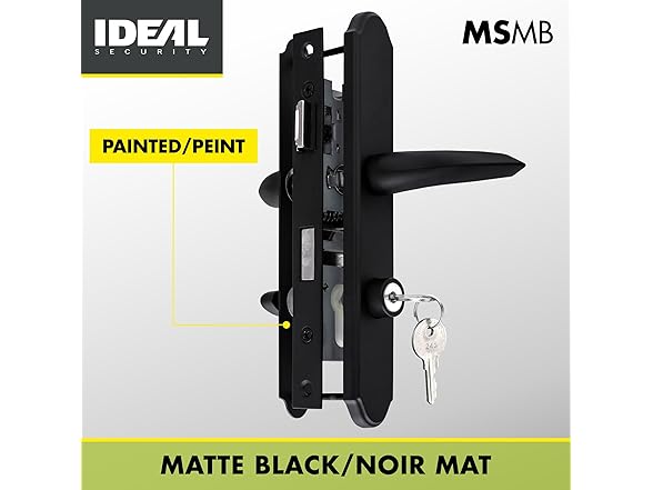 Ideal Security MSMB Straight Mortise Lock Set